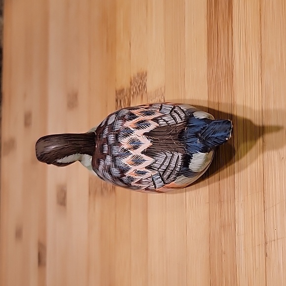 Hand painted Wooden duck decoy - Picture 5 of 6